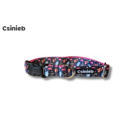 Klasszikus nyakörv - ESERNYŐS RÓKA-SÜNI - RÓZSASZÍN