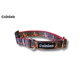 Klasszikus nyakörv - BARNA RÓKA MINTÁS -PREMIUM