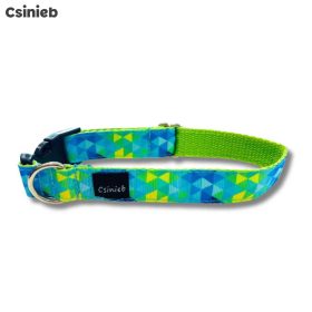 Klasszikus nyakörv - SZÍNES HÁROMSZÖG MINTÁS