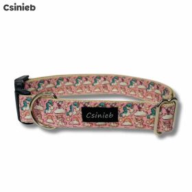 Klasszikus nyakörv - UNIKORNIS FELHŐK MINTÁS