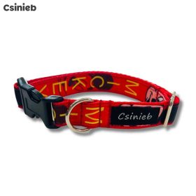 Klasszikus nyakörv - PIROS MIKI MINTÁS