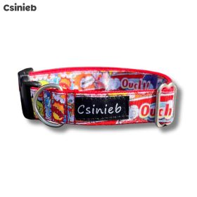 Klasszikus nyakörv - OUCH KÉPREGÉNY MINTÁS