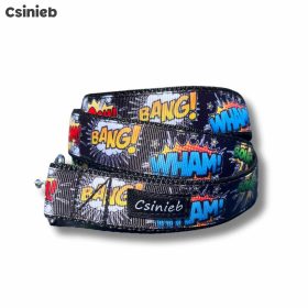 Fix bélelt póráz - BANG KÉPREGÉNY MINTÁS