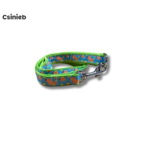 Fix bélelt póráz - CAPYBARA MINTÁS