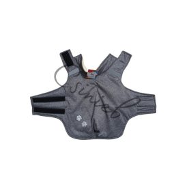   Csillag kabát  - SZÜRKE MELÍR MINTÁS - PUFI - SÖTÉTKÉK POLÁR