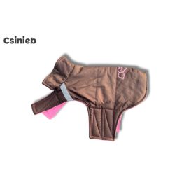 Csillag kabát  - ÁTMENETI - BARNA - BABARÓZSASZÍN POLÁR