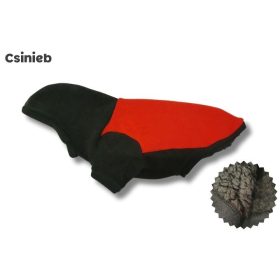 Gengszter pulóver - PIROS - FEKETE BUNDÁS