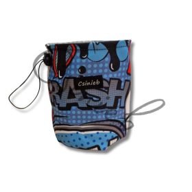 Jutalomfalat tartó TÁSKA - KÉK KÉPREGÉNY MINTÁS