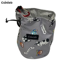 Jutalomfalat tartó TÁSKA - SZÜRKE BUCI MINTÁS