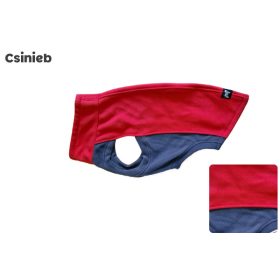 Sport pulóver - PIROS - SZÜRKE BÁRSONY