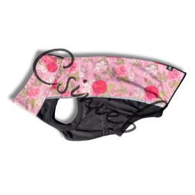   Csinieb sport kabát - ÁTMENETI - RÓZSASZÍN BAZSARÓZSA MINTÁS