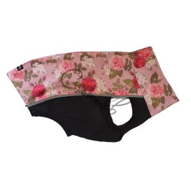   Csinieb sport kabát - TÉLI - RÓZSASZÍN BAZSARÓZSA MINTÁS