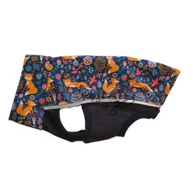 Csinieb sport kabát - TÉLI - KÉK RÓKA MINTÁS