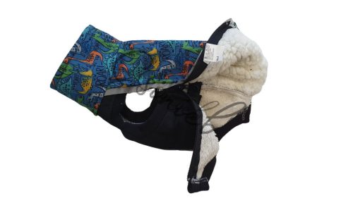 Csinieb sport kabát - TÉLI - RAJZOLT DÍNÓ MINTÁS